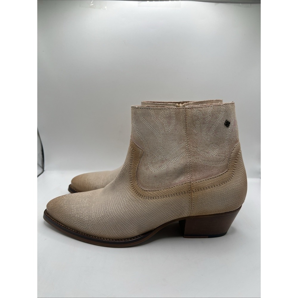 Bourbon The Amy Huberman Collection Tan Booties Size 9 - Picture 3 of 13
